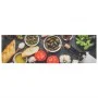 Waschbarer Küchenteppich Samt Wein Zeichnung Abendessen 45x150cm von vidaXL, Fußmatten - Ref: Foro24-136552, Preis: 24,02 €, ...
