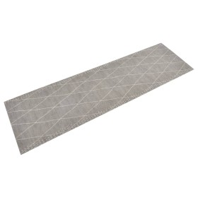 Waschbarer Küchenteppich aus Samt mit Rautenmuster, 45 x 150 cm von vidaXL, Fußmatten - Ref: Foro24-136564, Preis: 33,90 €, R...