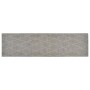 Waschbarer Küchenteppich aus Samt mit Rautenmuster, 45 x 150 cm von vidaXL, Fußmatten - Ref: Foro24-136564, Preis: 33,90 €, R...