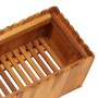 Erhöhtes Blumenbeet aus massivem Akazienholz 150x30x25 cm von vidaXL, Töpfe und Pflanzgefäße - Ref: Foro24-45919, Preis: 105,...
