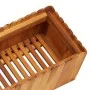 Raised flowerbed made of solid acacia wood 150x30x25 cm by vidaXL, Pots and planters - Ref: Foro24-45919, Price: 105,84 €, Di...