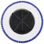 vidaXl Blue and White Ceramic Mosaic Brazier 68 cm by vidaXL, Chimneys - Ref: Foro24-46724, Price: 94,21 €, Discount: %