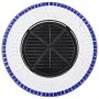 vidaXl Brasero de mosaico cerámica azul y blanco 68 cm de vidaXL, Chimeneas - Ref: Foro24-46724, Precio: 91,78 €, Descuento: %