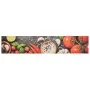 Alfombra de cocina lavable terciopelo dibujo verduras 60x300 cm de vidaXL, Felpudos - Ref: Foro24-136539, Precio: 49,73 €, De...