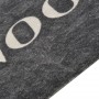 Alfombra de cocina lavable terciopelo Cooking negro 45x150 cm de vidaXL, Felpudos - Ref: Foro24-136549, Precio: 27,53 €, Desc...