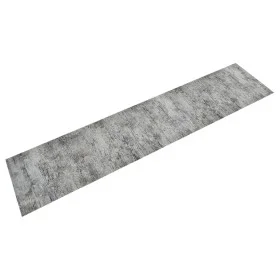 Waschbarer Küchenteppich aus Samt in Betonoptik, 60 x 300 cm von vidaXL, Fußmatten - Ref: Foro24-136572, Preis: 67,20 €, Raba...