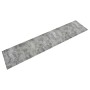 Waschbarer Küchenteppich aus Samt in Betonoptik, 60 x 300 cm von vidaXL, Fußmatten - Ref: Foro24-136572, Preis: 68,85 €, Raba...