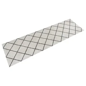 Waschbarer Küchenteppich Samt Quadrate 45x150 cm von vidaXL, Fußmatten - Ref: Foro24-136567, Preis: 35,74 €, Rabatt: %