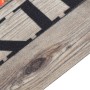 Waschbare Küchenmatte aus grauem Kochsamt, 60 x 300 cm von vidaXL, Fußmatten - Ref: Foro24-136548, Preis: 58,35 €, Rabatt: %