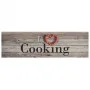 Washable velvet Cooking grey kitchen rug 45x150 cm by vidaXL, Doormats - Ref: Foro24-136546, Price: 18,09 €, Discount: %