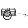 Fahrradanhänger aus schwarzem Stahl, 130 x 73 x 48,5 cm von vidaXL, Fahrradanhänger - Ref: Foro24-91770, Preis: 101,99 €, Rab...