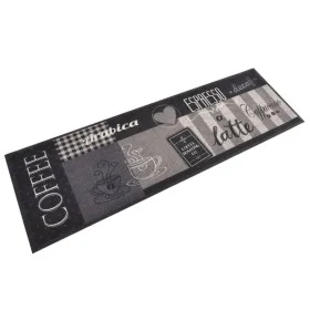 Waschbare Küchenmatte Samt schwarz Kaffee 60x180 cm von vidaXL, Fußmatten - Ref: Foro24-136556, Preis: 45,81 €, Rabatt: %