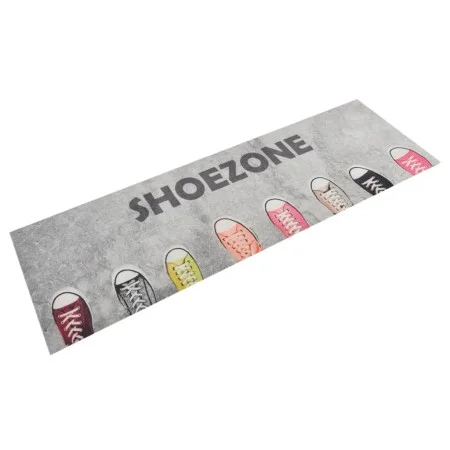 Waschbarer Küchenteppich aus Samt mit Zeichenschuhen, 60 x 180 cm von vidaXL, Fußmatten - Ref: Foro24-136562, Preis: 30,41 €,...