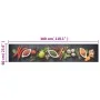 Küchenteppich waschbar Samt Zeichnung Gewürze 60x300 cm von vidaXL, Fußmatten - Ref: Foro24-136542, Preis: 54,81 €, Rabatt: %