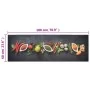 Alfombra de cocina lavable terciopelo dibujo especias 60x180 cm de vidaXL, Felpudos - Ref: Foro24-136541, Precio: 45,81 €, De...