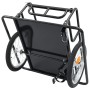 Remolque para bicicletas acero negro 130x73x48,5 cm de vidaXL, Remolques para bicicletas - Ref: Foro24-91770, Precio: 101,75 ...