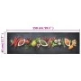 Küchenteppich waschbar Samt Zeichnung Gewürze 45x150 cm von vidaXL, Fußmatten - Ref: Foro24-136540, Preis: 25,41 €, Rabatt: %
