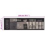 Waschbare Küchenmatte Samt schwarz Kaffee 45x150 cm von vidaXL, Fußmatten - Ref: Foro24-136555, Preis: 27,53 €, Rabatt: %