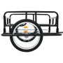 Remolque para bicicletas acero negro 130x73x48,5 cm de vidaXL, Remolques para bicicletas - Ref: Foro24-91770, Precio: 101,75 ...