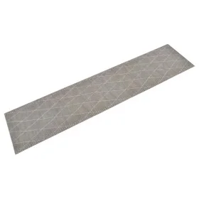 Waschbarer Küchenteppich aus Samt mit Rautenmuster, 60 x 300 cm von vidaXL, Fußmatten - Ref: Foro24-136566, Preis: 62,65 €, R...