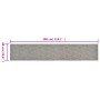 Waschbarer Küchenteppich aus Samt mit Rautenmuster, 60 x 300 cm von vidaXL, Fußmatten - Ref: Foro24-136566, Preis: 69,07 €, R...