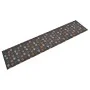 Waschbarer Küchenteppich aus Samt mit Pfotenabdruck, 60 x 300 cm von vidaXL, Fußmatten - Ref: Foro24-136575, Preis: 55,83 €, ...