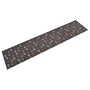 Waschbarer Küchenteppich aus Samt mit Pfotenabdruck, 60 x 300 cm von vidaXL, Fußmatten - Ref: Foro24-136575, Preis: 50,51 €, ...