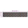 Waschbarer Küchenteppich aus Samt mit Pfotenabdruck, 60 x 300 cm von vidaXL, Fußmatten - Ref: Foro24-136575, Preis: 55,83 €, ...