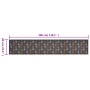 Waschbarer Küchenteppich aus Samt mit Pfotenabdruck, 60 x 300 cm von vidaXL, Fußmatten - Ref: Foro24-136575, Preis: 50,51 €, ...