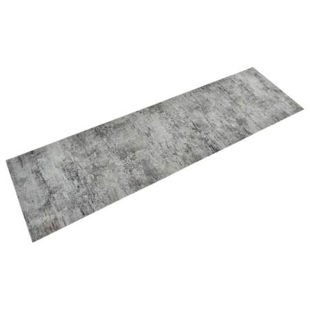 Waschbarer Küchenteppich aus Samt in Betonoptik, 45 x 150 cm von vidaXL, Fußmatten - Ref: Foro24-136570, Preis: 33,90 €, Raba...