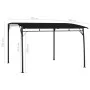 Anthracite gray garden parasol awning 3x3x2.55 m by vidaXL, Tents and gazebos - Ref: Foro24-47978, Price: 199,42 €, Discount: %