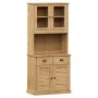 Aparador alto VIGO madera maciza de pino 78x40x175 cm de vidaXL, Aparadores - Ref: Foro24-3188301, Precio: 346,16 €, Descuent...