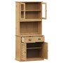 Aparador alto VIGO madera maciza de pino 78x40x175 cm de vidaXL, Aparadores - Ref: Foro24-3188301, Precio: 353,54 €, Descuent...