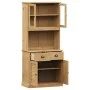 Aparador alto VIGO madera maciza de pino 78x40x175 cm de vidaXL, Aparadores - Ref: Foro24-3188301, Precio: 346,16 €, Descuent...