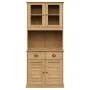 Aparador alto VIGO madera maciza de pino 78x40x175 cm de vidaXL, Aparadores - Ref: Foro24-3188301, Precio: 346,16 €, Descuent...