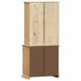 Aparador alto VIGO madera maciza de pino 78x40x175 cm de vidaXL, Aparadores - Ref: Foro24-3188301, Precio: 346,16 €, Descuent...