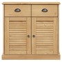 Aparador alto VIGO madera maciza de pino 78x40x175 cm de vidaXL, Aparadores - Ref: Foro24-3188301, Precio: 353,54 €, Descuent...