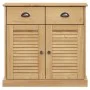 Aparador alto VIGO madera maciza de pino 78x40x175 cm de vidaXL, Aparadores - Ref: Foro24-3188301, Precio: 346,16 €, Descuent...