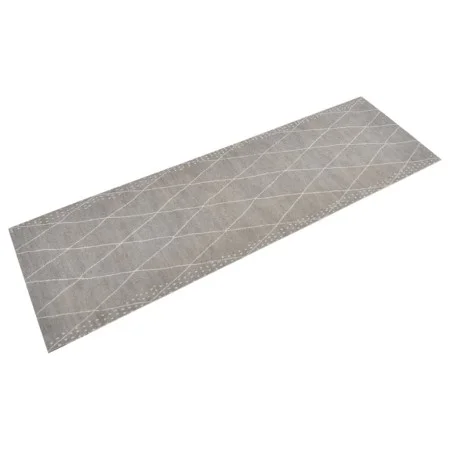 Alfombra de cocina lavable terciopelo dibujo rombos 60x180 cm de vidaXL, Felpudos - Ref: Foro24-136565, Precio: 46,20 €, Desc...