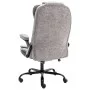 Silla de oficina de masaje piel de ante sintética gris claro de vidaXL, Sillas de oficina - Ref: Foro24-20578, Precio: 241,33...