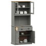 VIGO tall sideboard solid gray pine wood 78x40x175 cm by vidaXL, Sideboards - Ref: Foro24-3188303, Price: 352,03 €, Discount: %