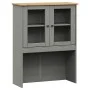 VIGO hohes Sideboard aus massivem grauem Kiefernholz 78x40x175 cm von vidaXL, Sideboards - Ref: Foro24-3188303, Preis: 330,87...