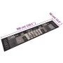 Alfombra de cocina lavable terciopelo negro café 60x300 cm de vidaXL, Felpudos - Ref: Foro24-136557, Precio: 62,47 €, Descuen...