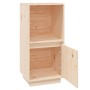 Solid pine wood sideboard 38x35x80 cm by vidaXL, Sideboards - Ref: Foro24-814344, Price: 53,46 €, Discount: %