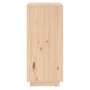 Solid pine wood sideboard 38x35x80 cm by vidaXL, Sideboards - Ref: Foro24-814344, Price: 53,46 €, Discount: %