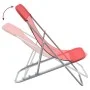 Klappbare Strandkörbe, 2 Stück, roter textilbeschichteter Stahl von vidaXL, Liegen - Ref: Foro24-360189, Preis: 62,18 €, Raba...