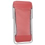 Folding beach chairs 2 pcs red textilene coated steel by vidaXL, Loungers - Ref: Foro24-360189, Price: 62,69 €, Discount: %