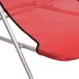 Folding beach chairs 2 pcs red textilene coated steel by vidaXL, Loungers - Ref: Foro24-360189, Price: 62,18 €, Discount: %