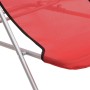 Klappbare Strandkörbe, 2 Stück, roter textilbeschichteter Stahl von vidaXL, Liegen - Ref: Foro24-360189, Preis: 62,69 €, Raba...