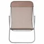 Folding beach chair 2 pcs brown textilene coated steel by vidaXL, Loungers - Ref: Foro24-360191, Price: 56,72 €, Discount: %